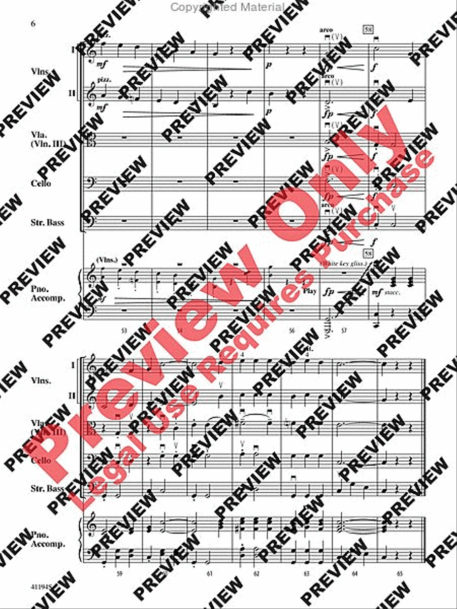 The Wizard of Oz, Suite from String Orchestra scores gallery preview page 7