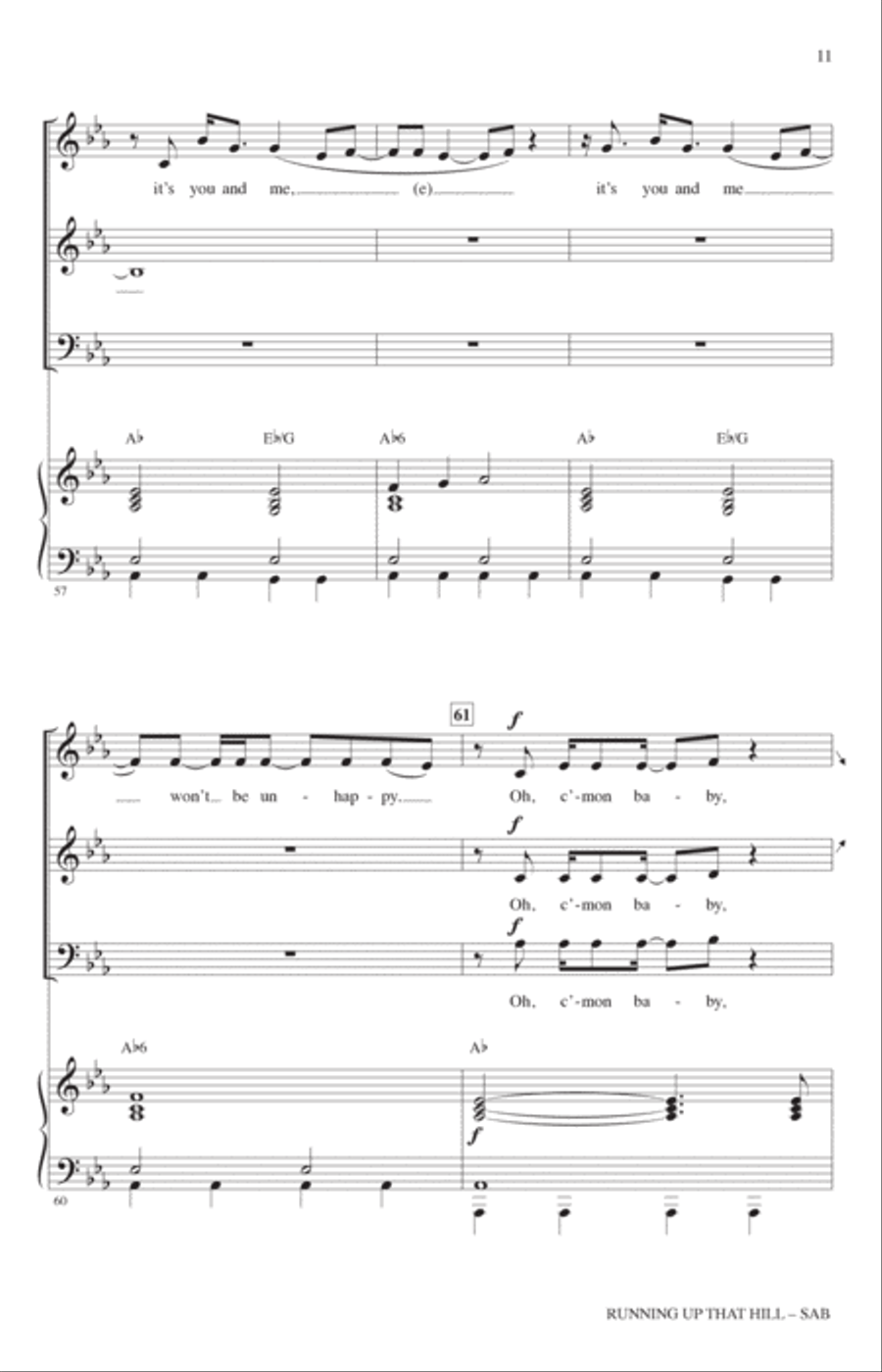 Running Up That Hill (arr. Roger Emerson) 3-Part scores gallery preview page 10