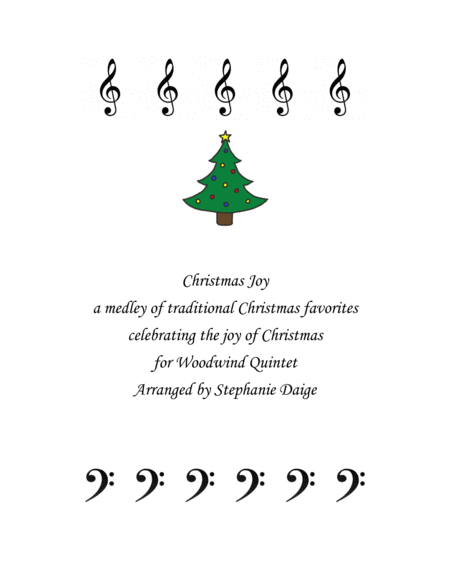 Christmas Joy Medley for Wind Quintet image number null