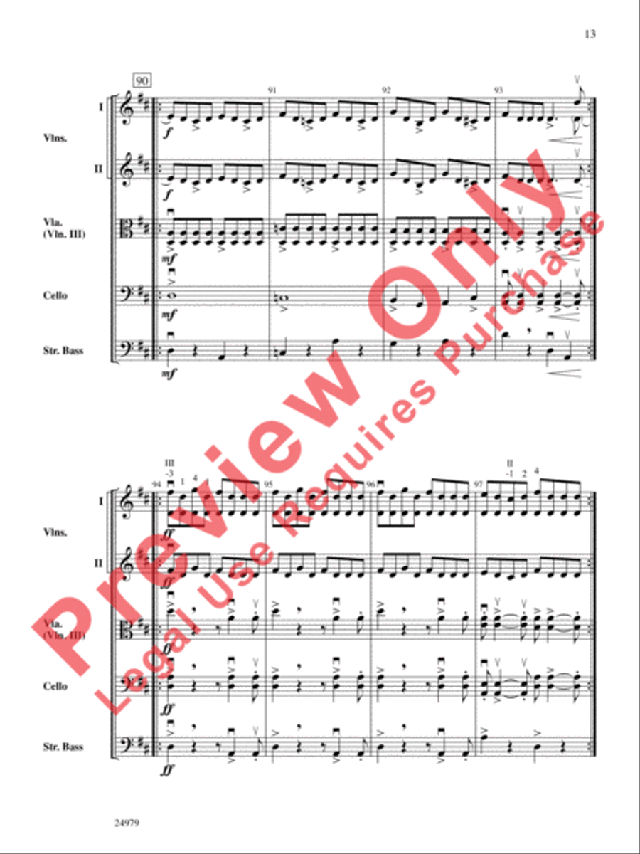 Music for a Found Harmonium String Orchestra scores gallery preview page 14