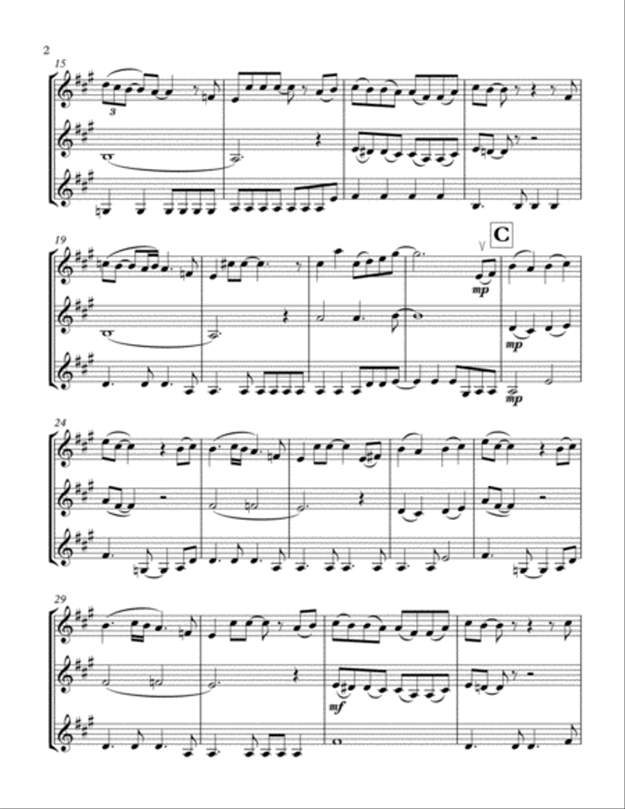 In My Life In My Life String Trio scores gallery preview page 3