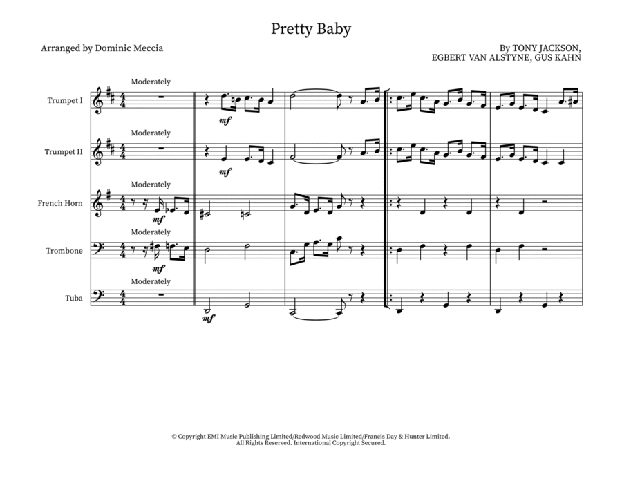 Pretty Baby Pretty Baby Small Ensemble scores gallery preview page 1