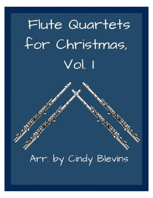Book cover for Flute Quartets for Christmas, Vol. I