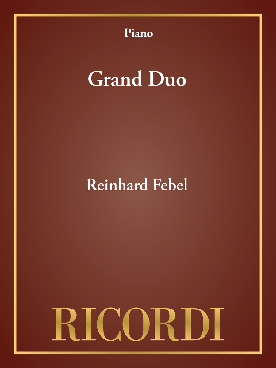 Grand Duo Piano Solo - Sheet Music