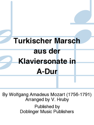 Turkischer Marsch aus der Klaviersonate A-Dur
