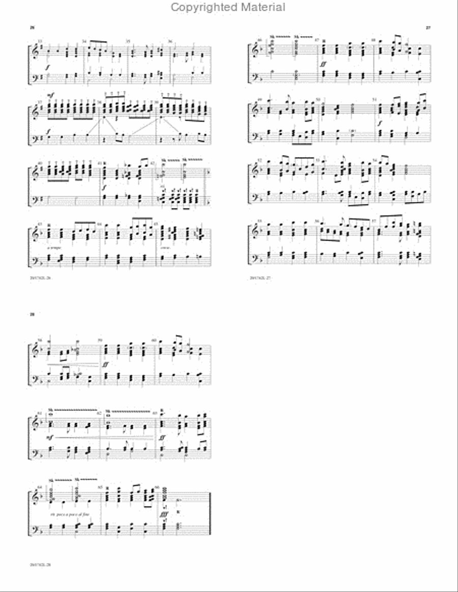 From the Cross to Resurrection 3-Octaves scores gallery preview page 5