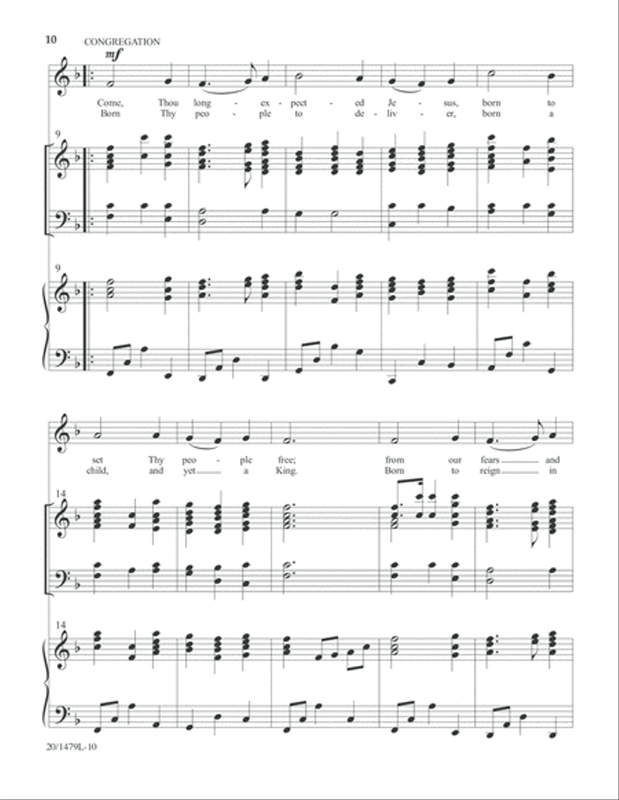 Christmas Carol Celebrations - Keyboard/Handbell Score 5-Octaves scores gallery preview page 11
