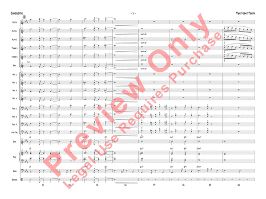 Two Front Teeth Jazz Ensemble scores gallery preview page 8