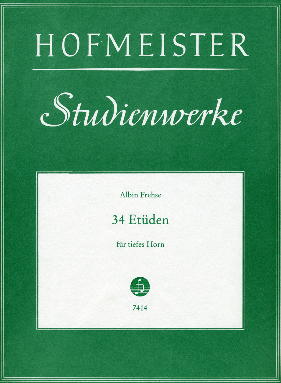 34 Etüden für tiefes Horn