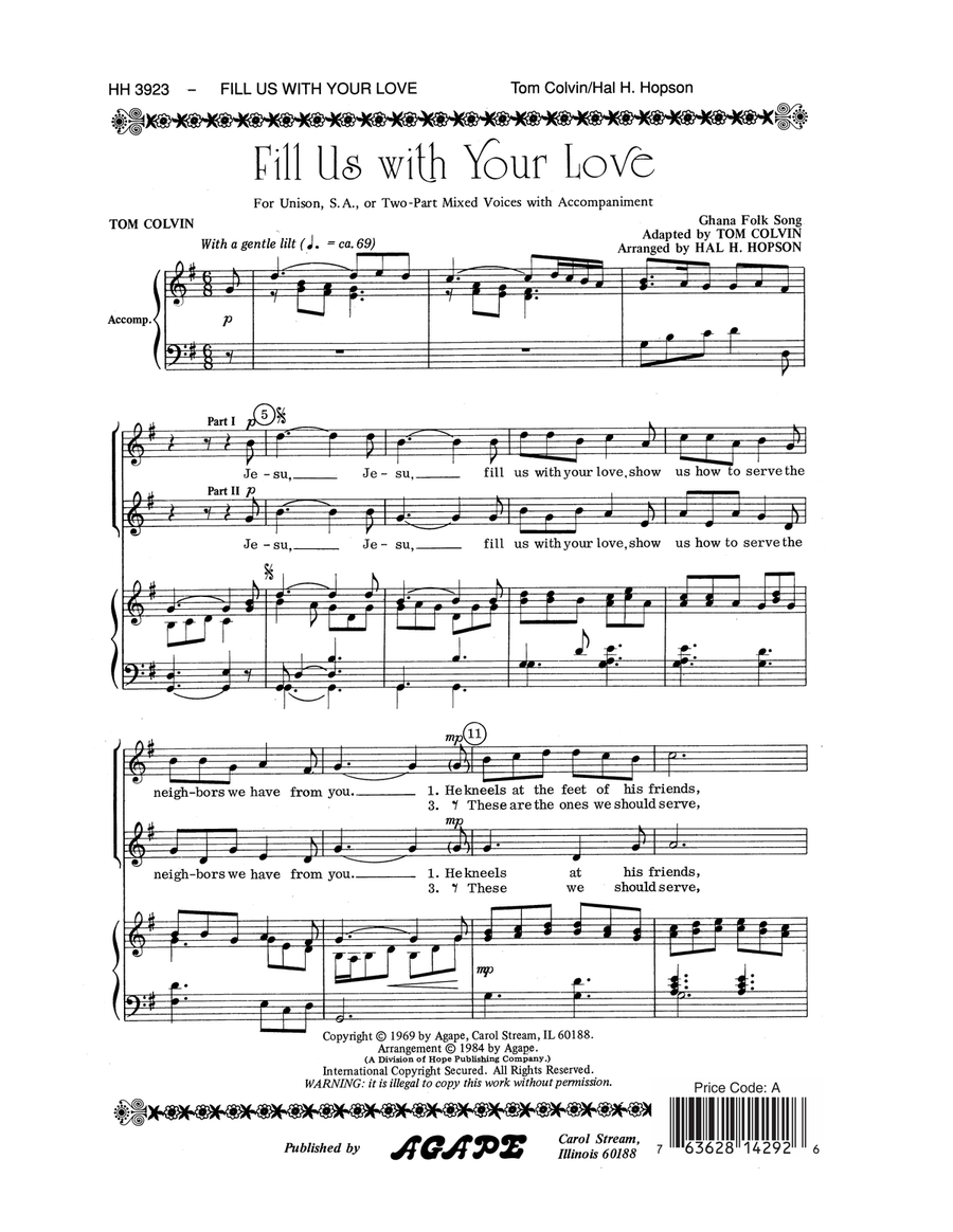 Fill Us with Your Love