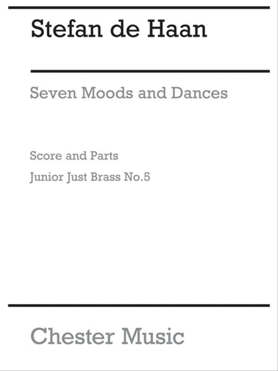 Junior Just Brass 05 7 Moods & Dances Sc/Pt(Arc) Brass Ensemble scores gallery preview page 1