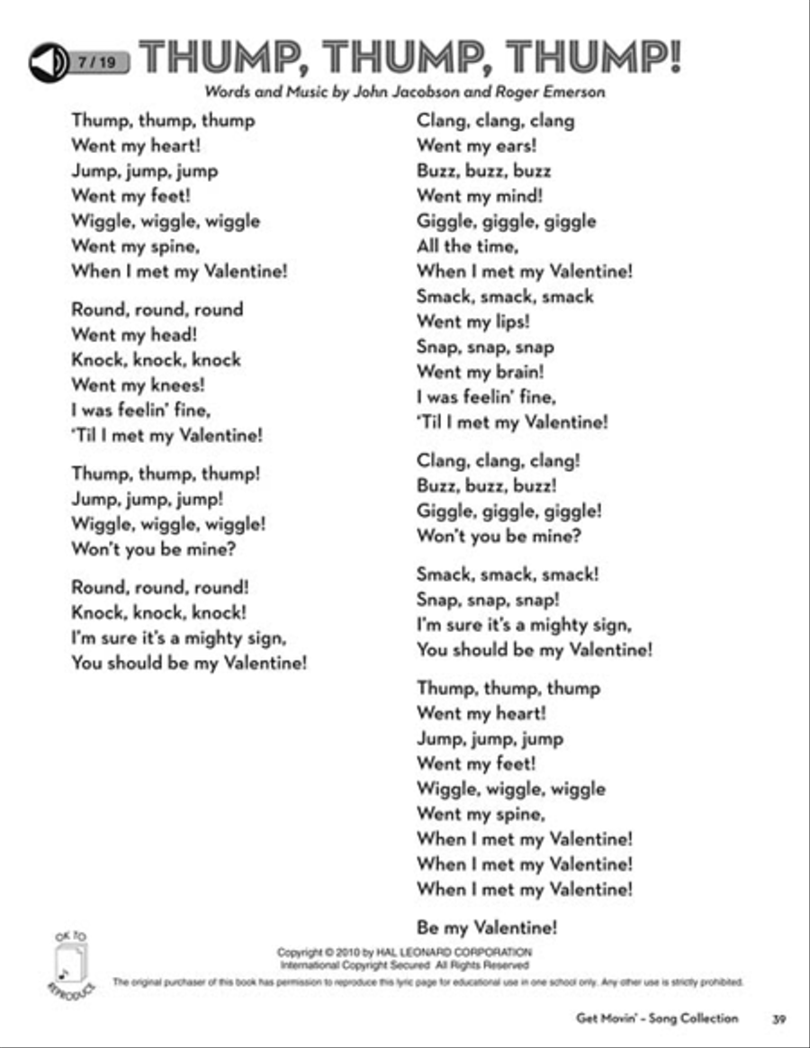 Get Movin' Get Movin' CD scores gallery preview page 5
