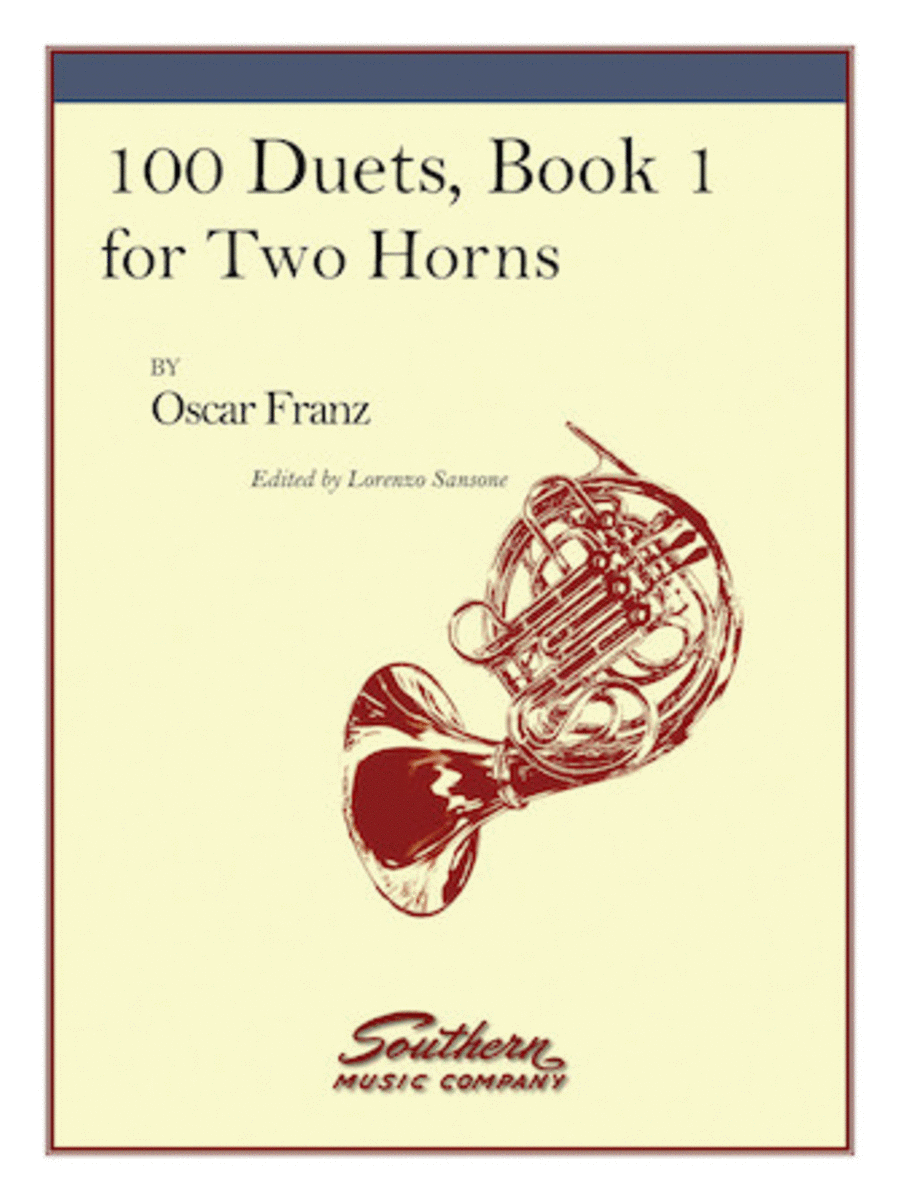 One Hundred ( 100) Duets, Bk. 1