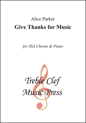 Book cover for Give Thanks for Music