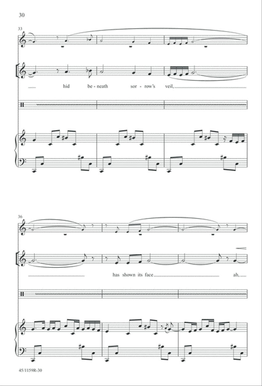 The Day of Hope - Choral/Full Score SSAA scores gallery preview page 30