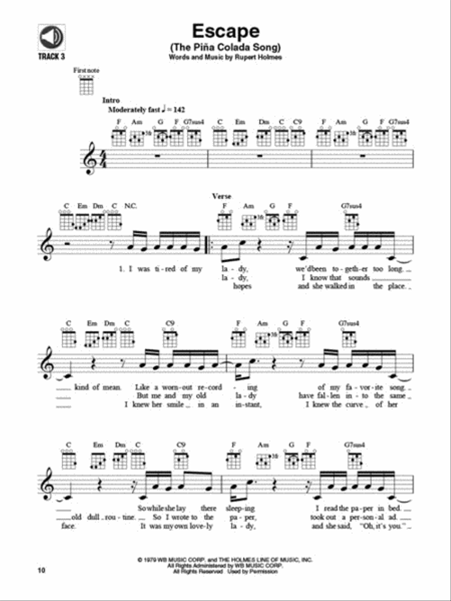 Over the Rainbow & Other Favorites Ukulele scores gallery preview page 5