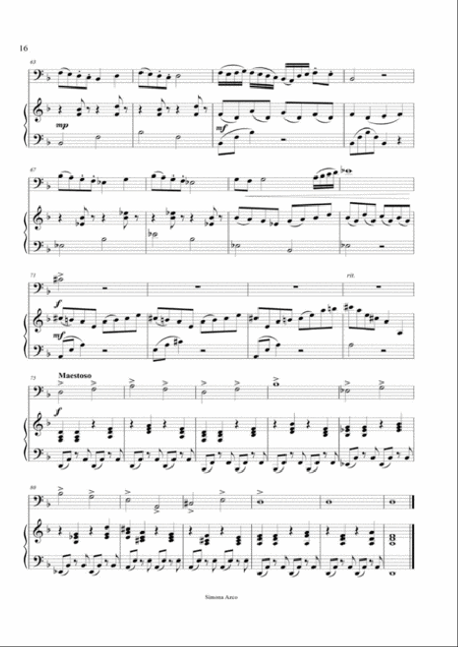 Romance Romance Bassoon scores gallery preview page 5