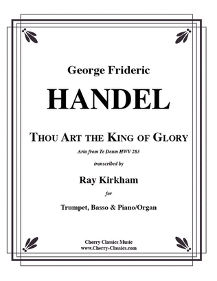 Book cover for Thou Art the King of Glory