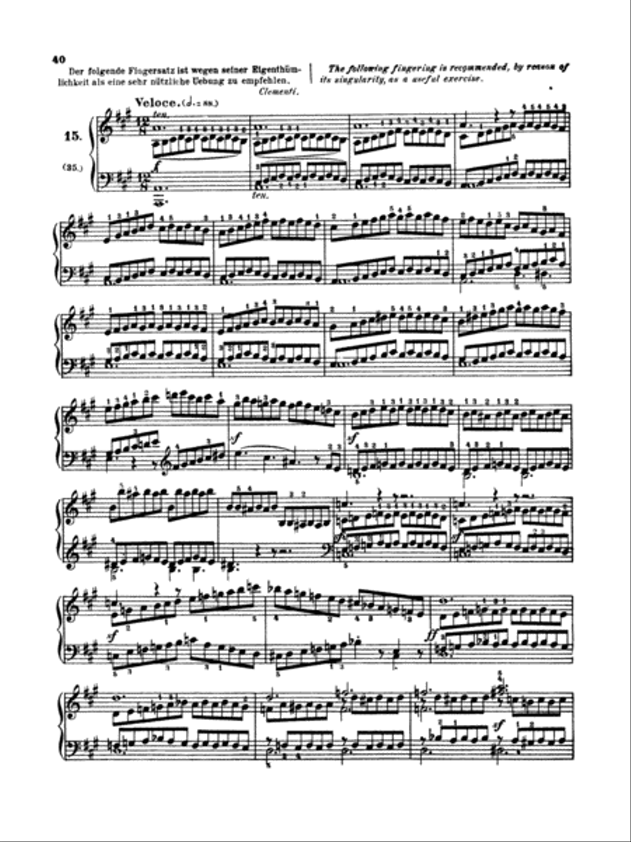 Clementi: Gradus ad Parnassum (Volume I) Piano Solo scores gallery preview page 1