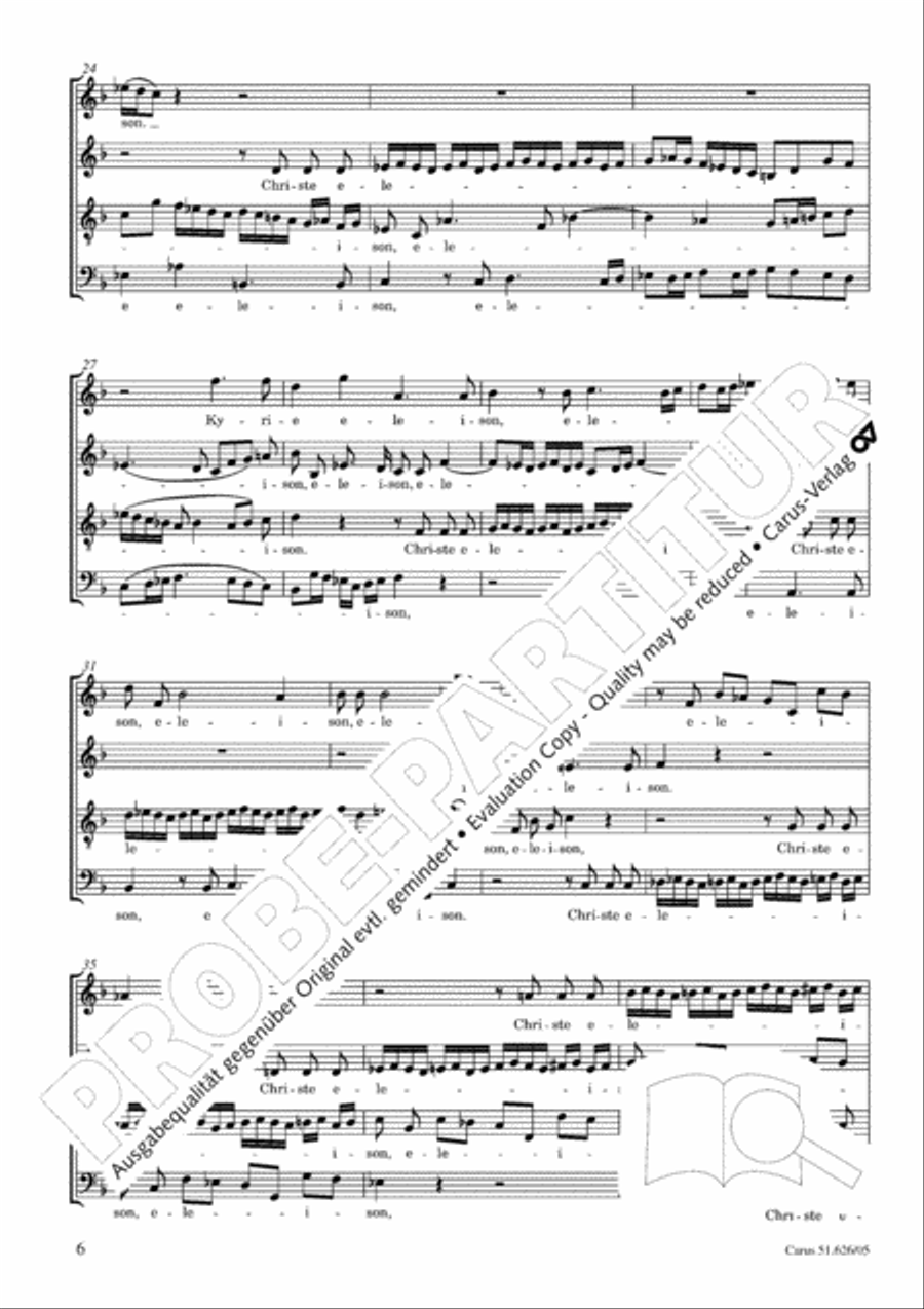 Requiem 4-Part scores gallery preview page 7