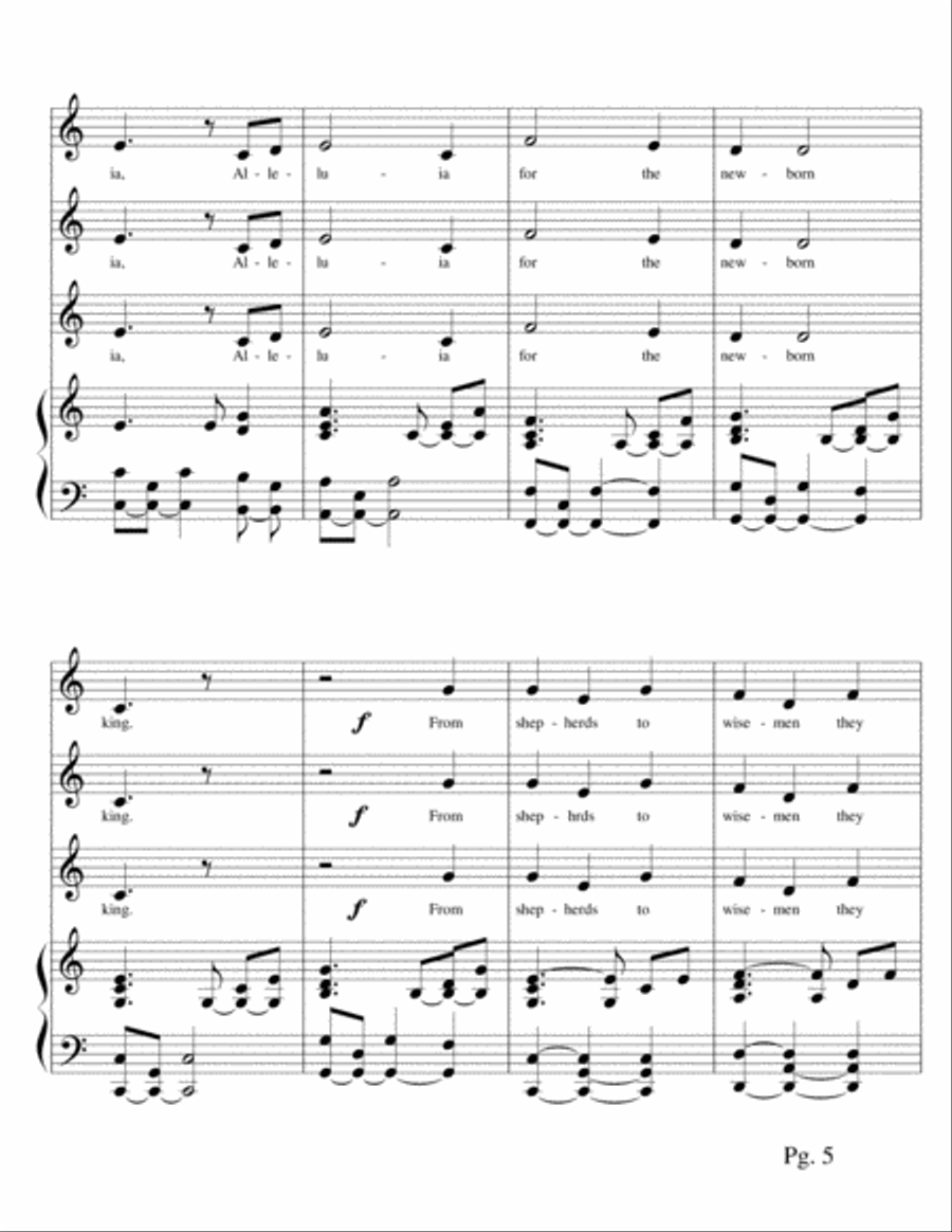 The First Christmas Song SAT scores gallery preview page 6