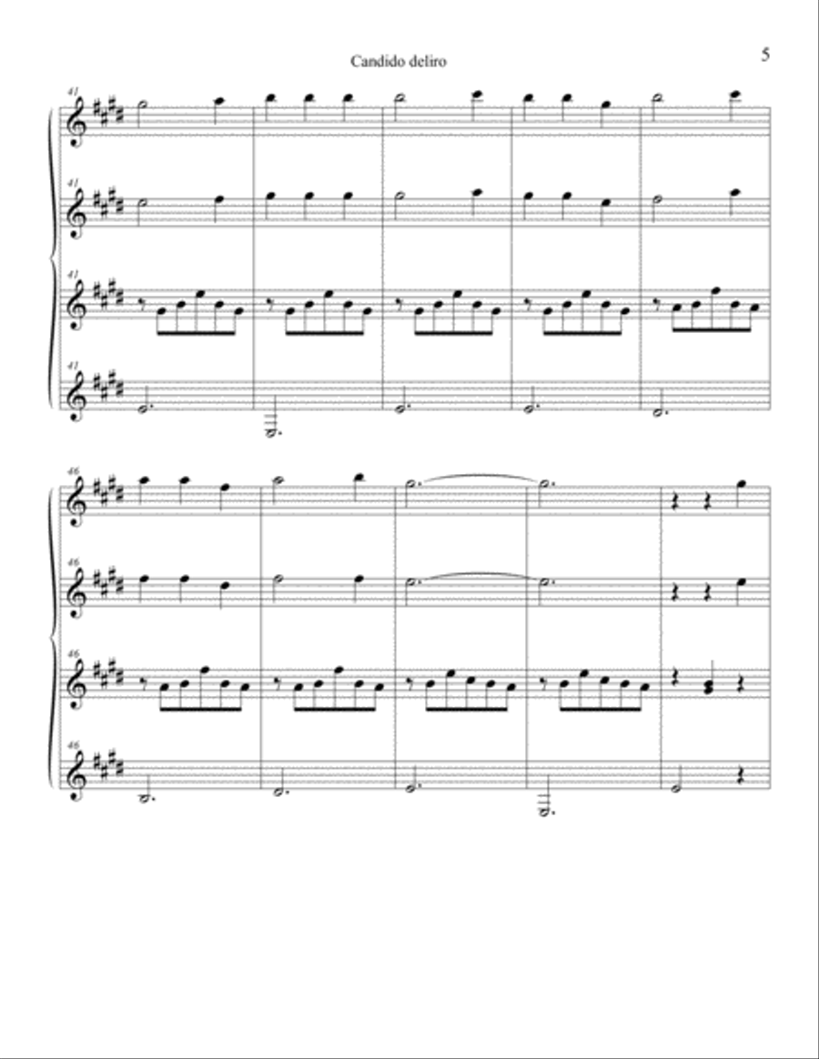 Candido Delro Acoustic Guitar scores gallery preview page 6