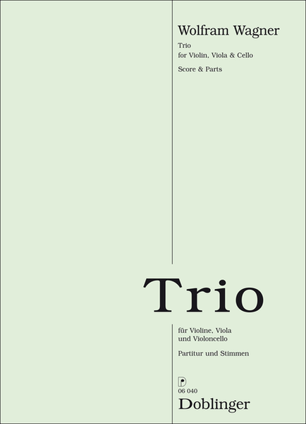 Trio fur Violine, Viola und Violoncello