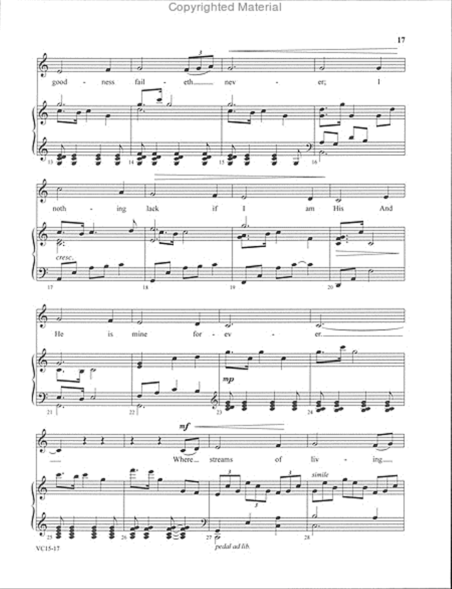 Sacred Solos of Dan Forrest - medium voice Medium Voice scores gallery preview page 7