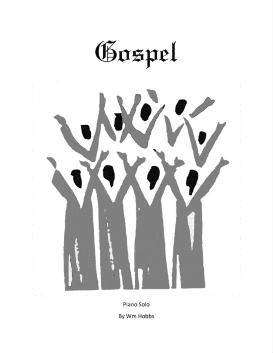 Gospel Piano Solo scores gallery preview page 1