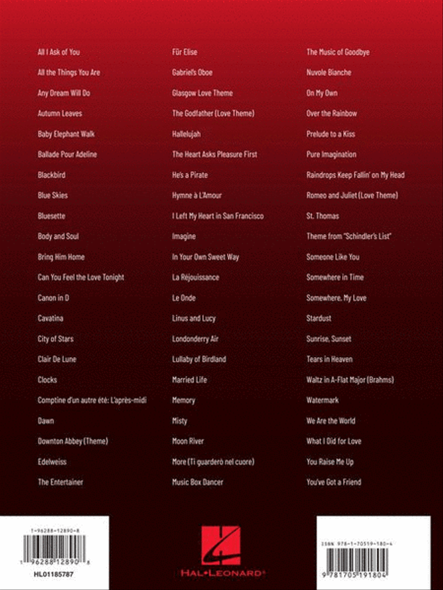 The Best Piano Solos Ever – 3rd Edition Piano Solo scores gallery preview page 7
