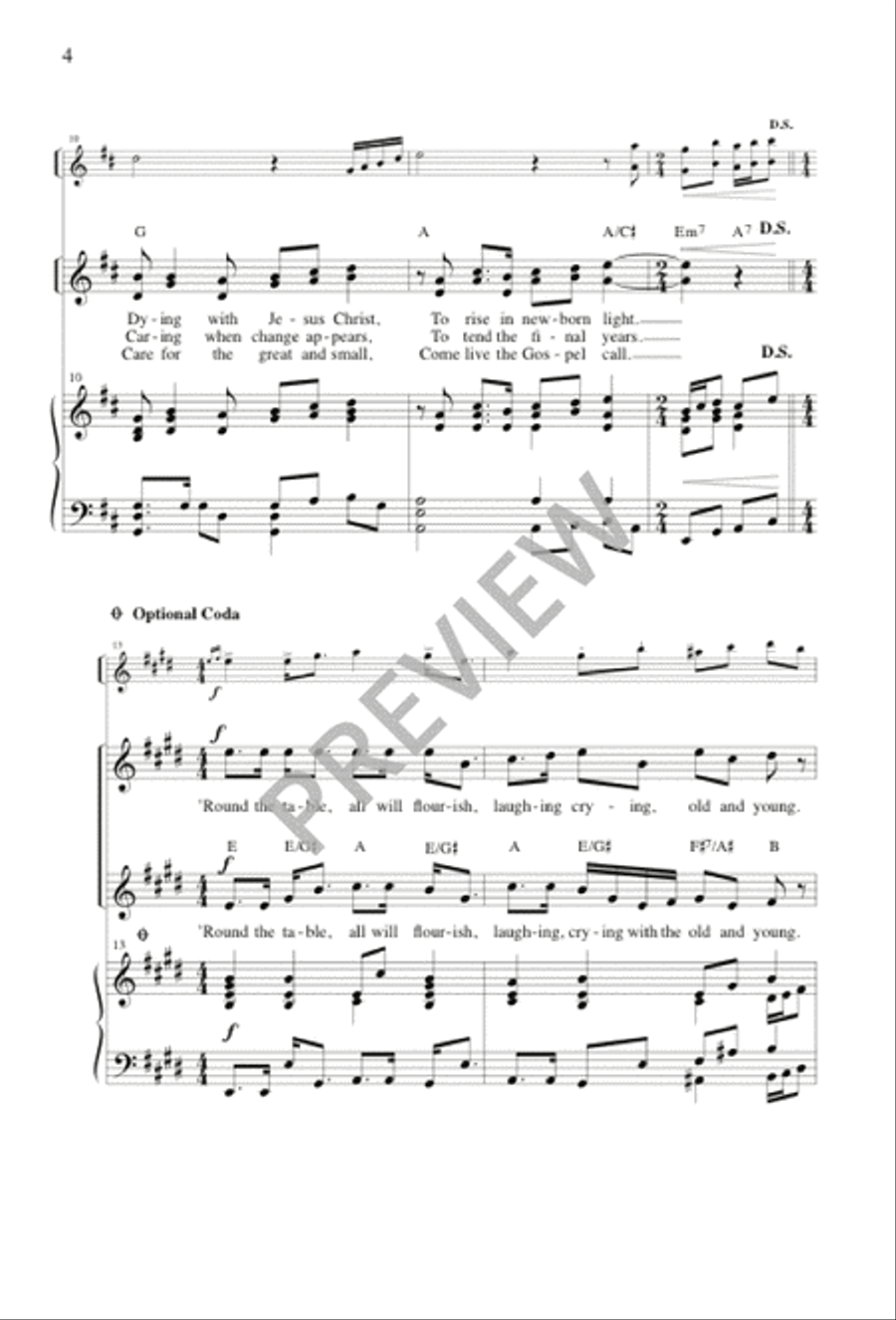 ’Round the Table 2-Part scores gallery preview page 5