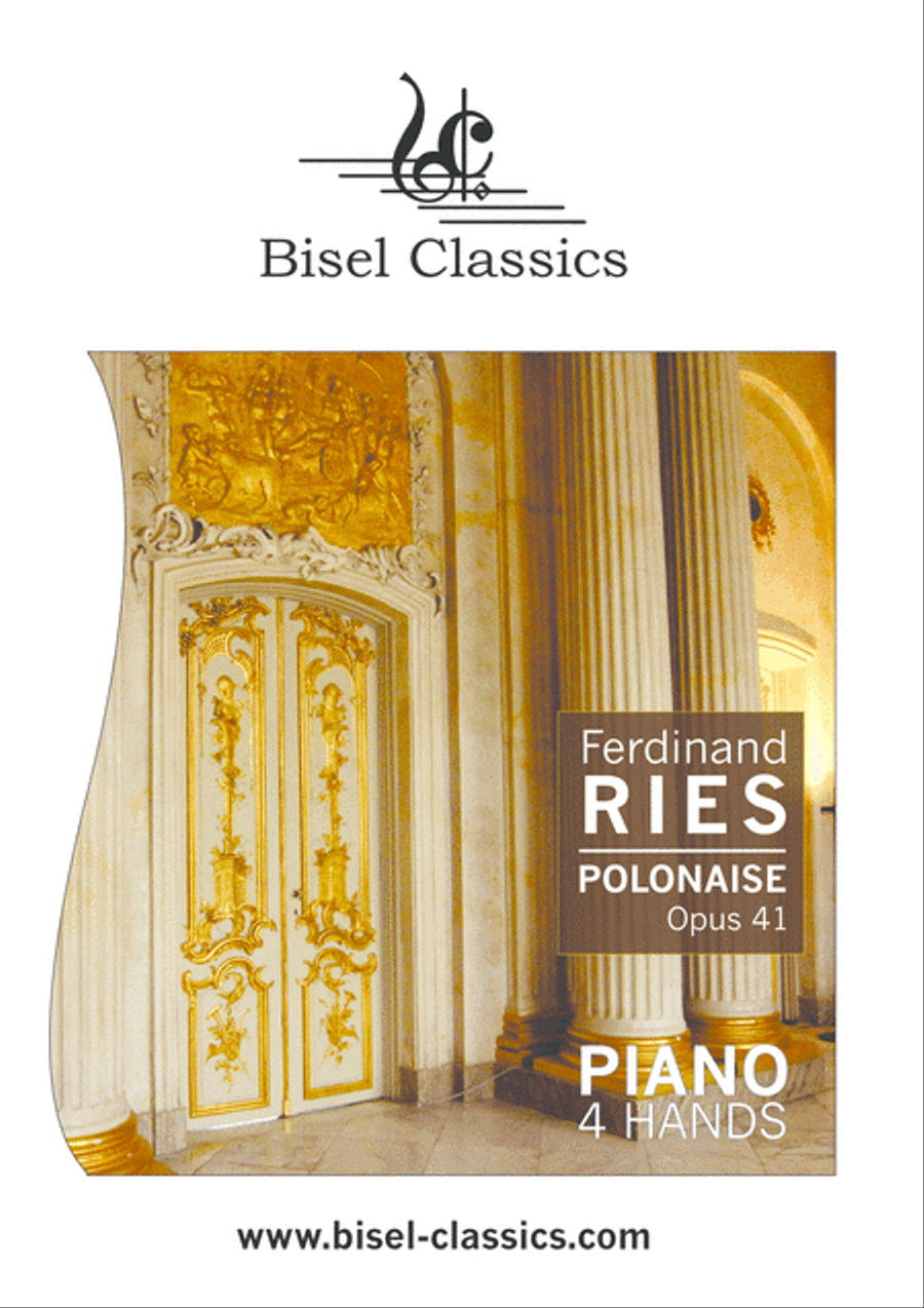 Polonaise, Opus 41 Polonaise, Opus 41 Piano Duet scores gallery preview page 1