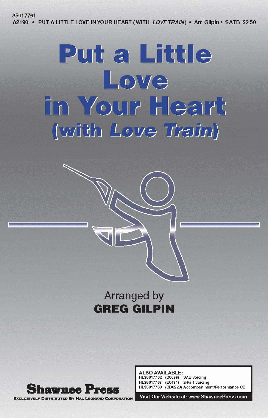 Put a Little Love in Your Heart (with “Love Train”) 4-Part scores gallery preview page 1