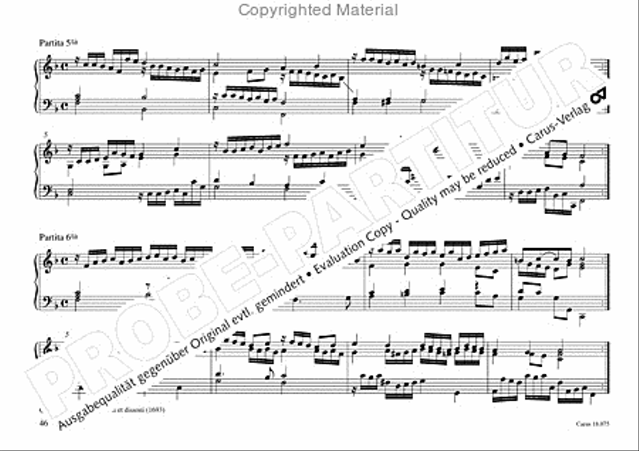 Freiburger Orgelbuch: Stammteil Organ Solo scores gallery preview page 47