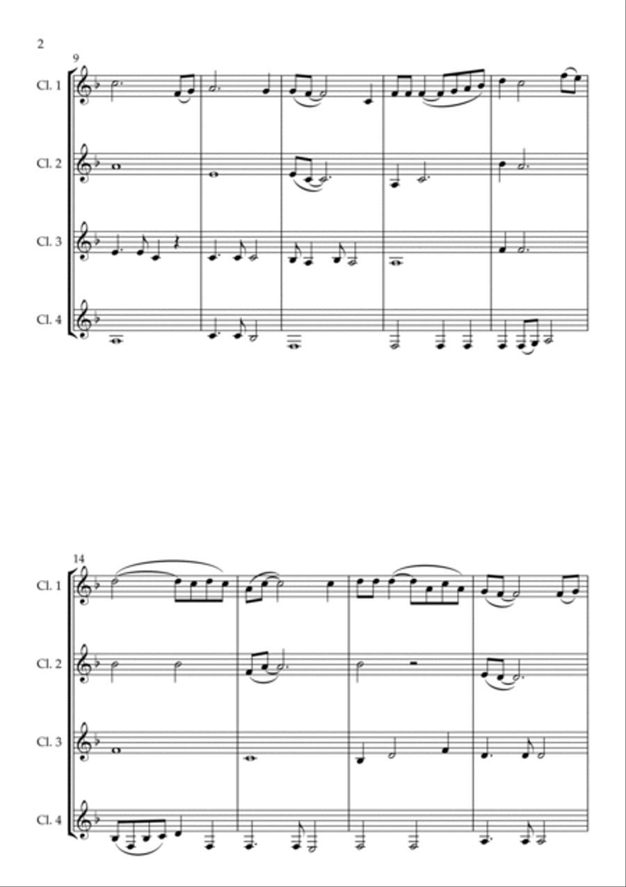 Shenandoah Shenandoah Woodwind Quartet scores gallery preview page 2