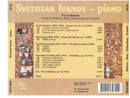 Ivanov Plays Debussy Berg