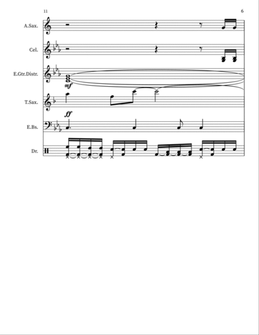 Chill Penguin Stage Small Ensemble scores gallery preview page 6