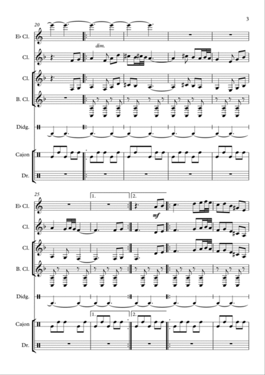 Eu não sei Eu não sei Piano scores gallery preview page 3