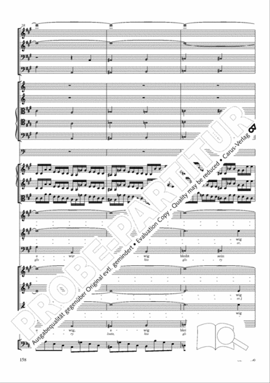 The Creation (Die Schopfung) 4-Part scores gallery preview page 178