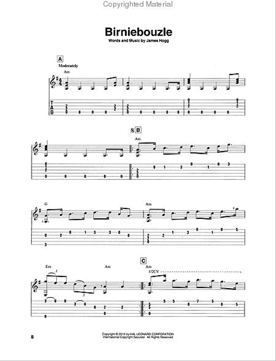 Fingerpicking Celtic Folk Fingerpicking Guitar scores gallery preview page 3