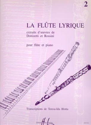 Book cover for La Flute lyrique - Volume 2