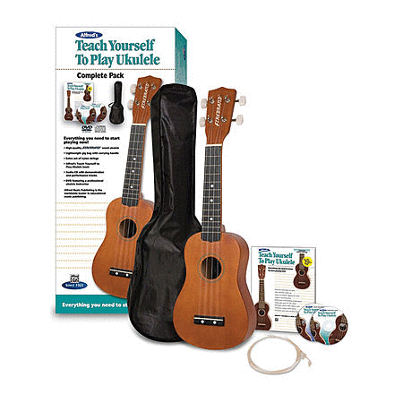 Alfred's Teach Yourself to Play Ukulele, Complete Pack image number null