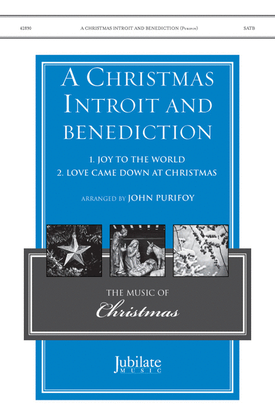Book cover for A Christmas Introit and Benediction