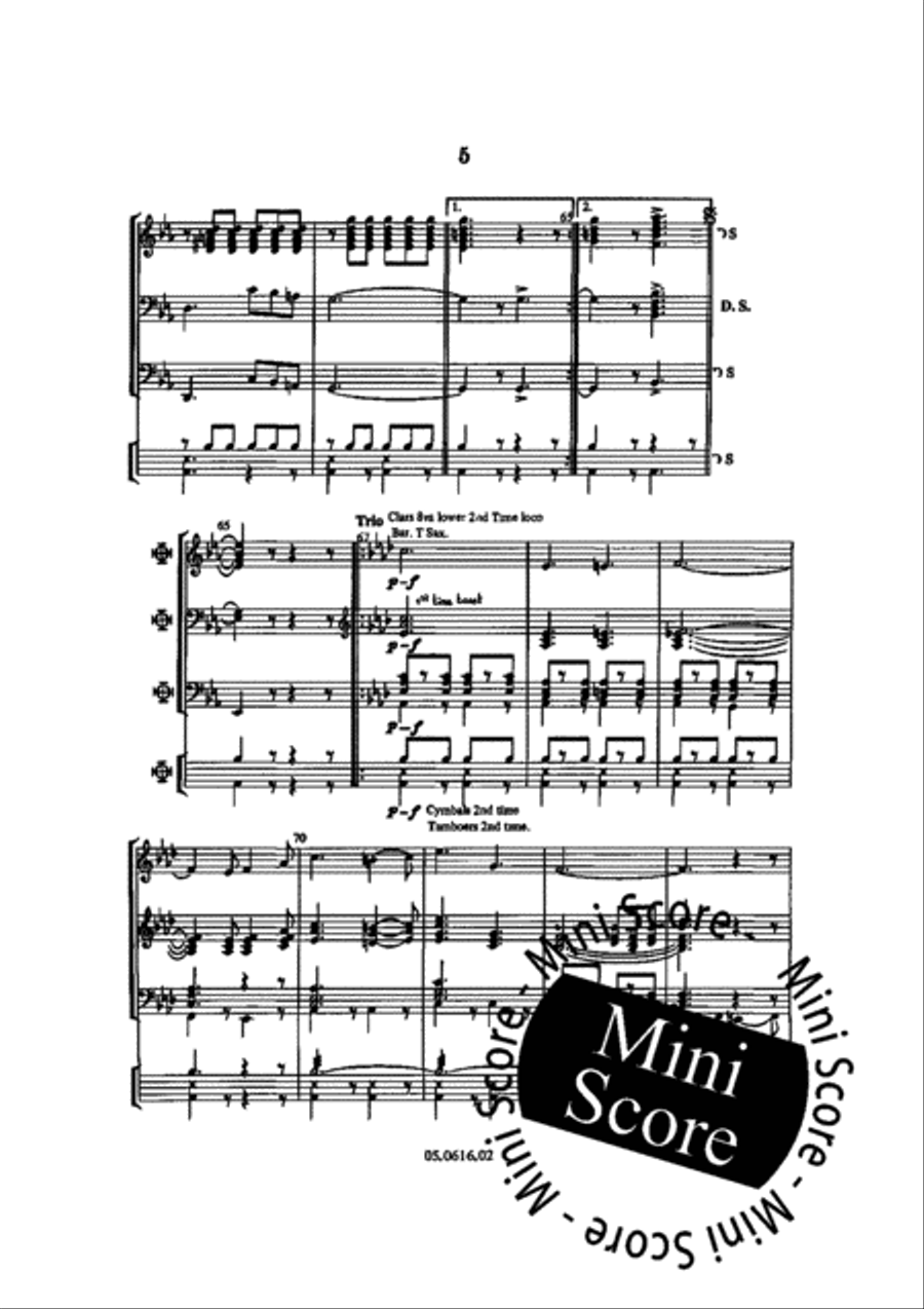 Traditionals Traditionals Fanfare Band scores gallery preview page 11