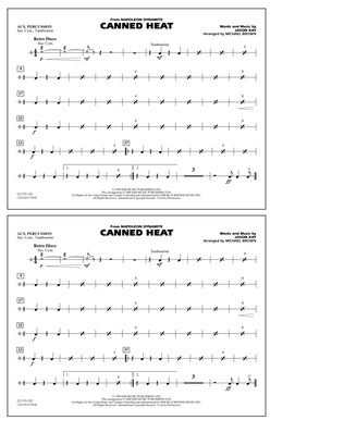 Canned Heat (from Napoleon Dynamite) (arr. Michael Brown) - Aux Percussion