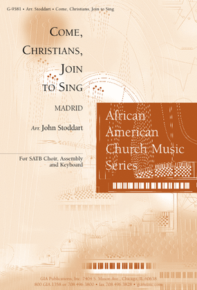 Come, Christians, Join to Sing