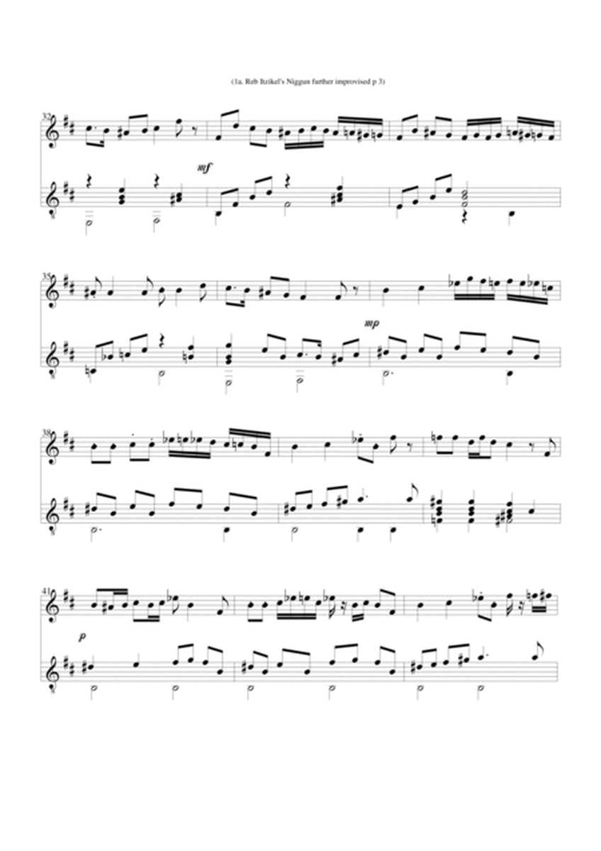 8 Jewish melodies for flute and guitar (complete set) image number null