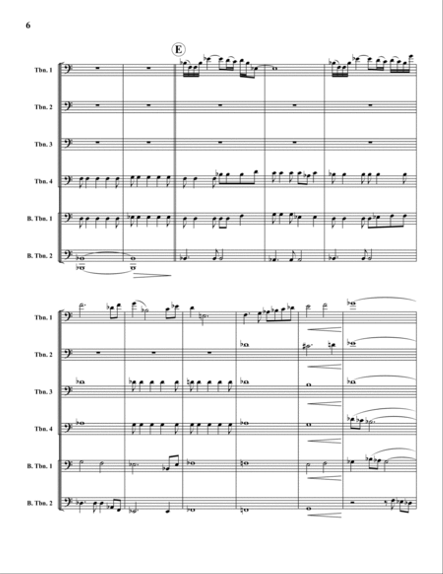 Blowfest Large Ensemble scores gallery preview page 6