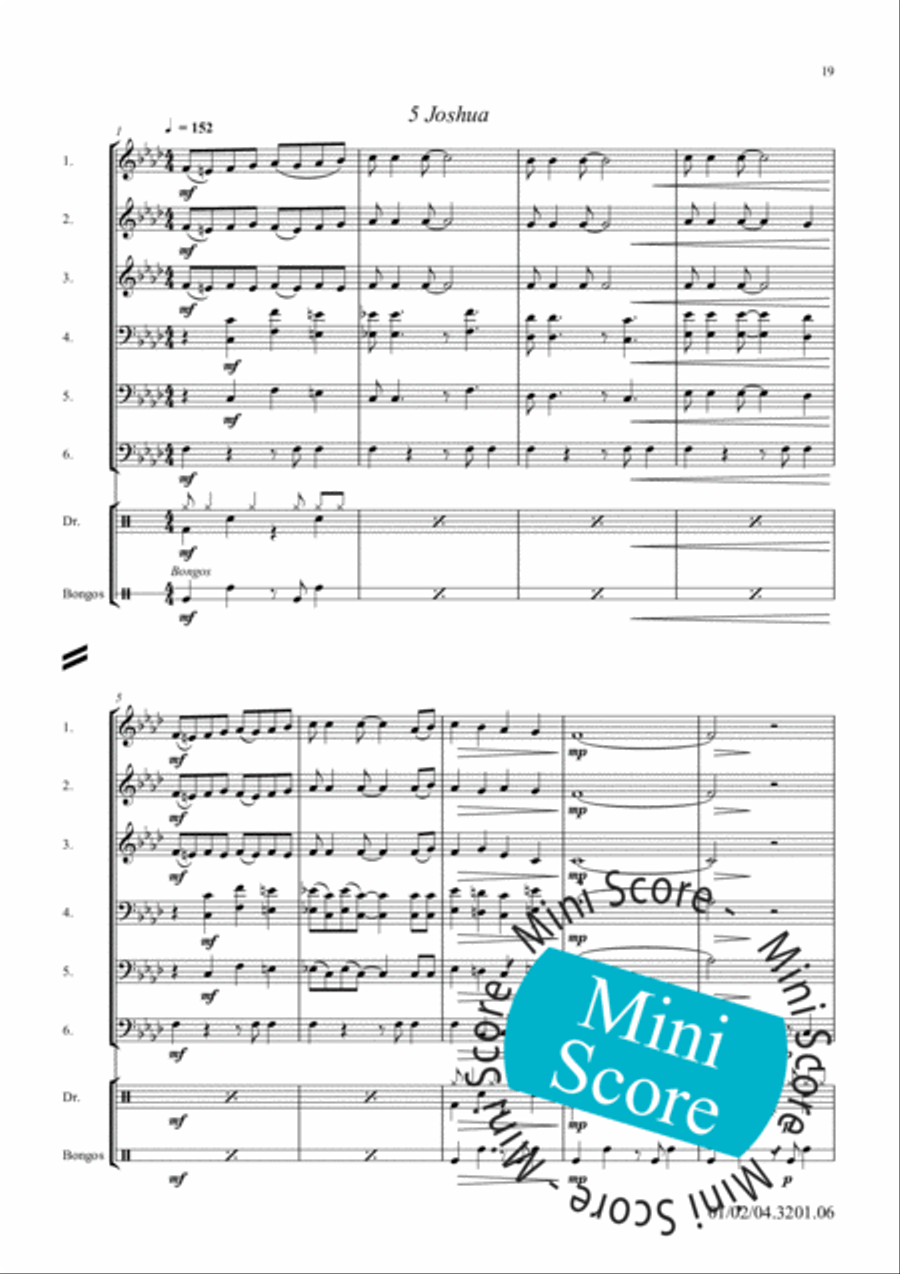 In Good Spirit In Good Spirit Concert Band scores gallery preview page 23