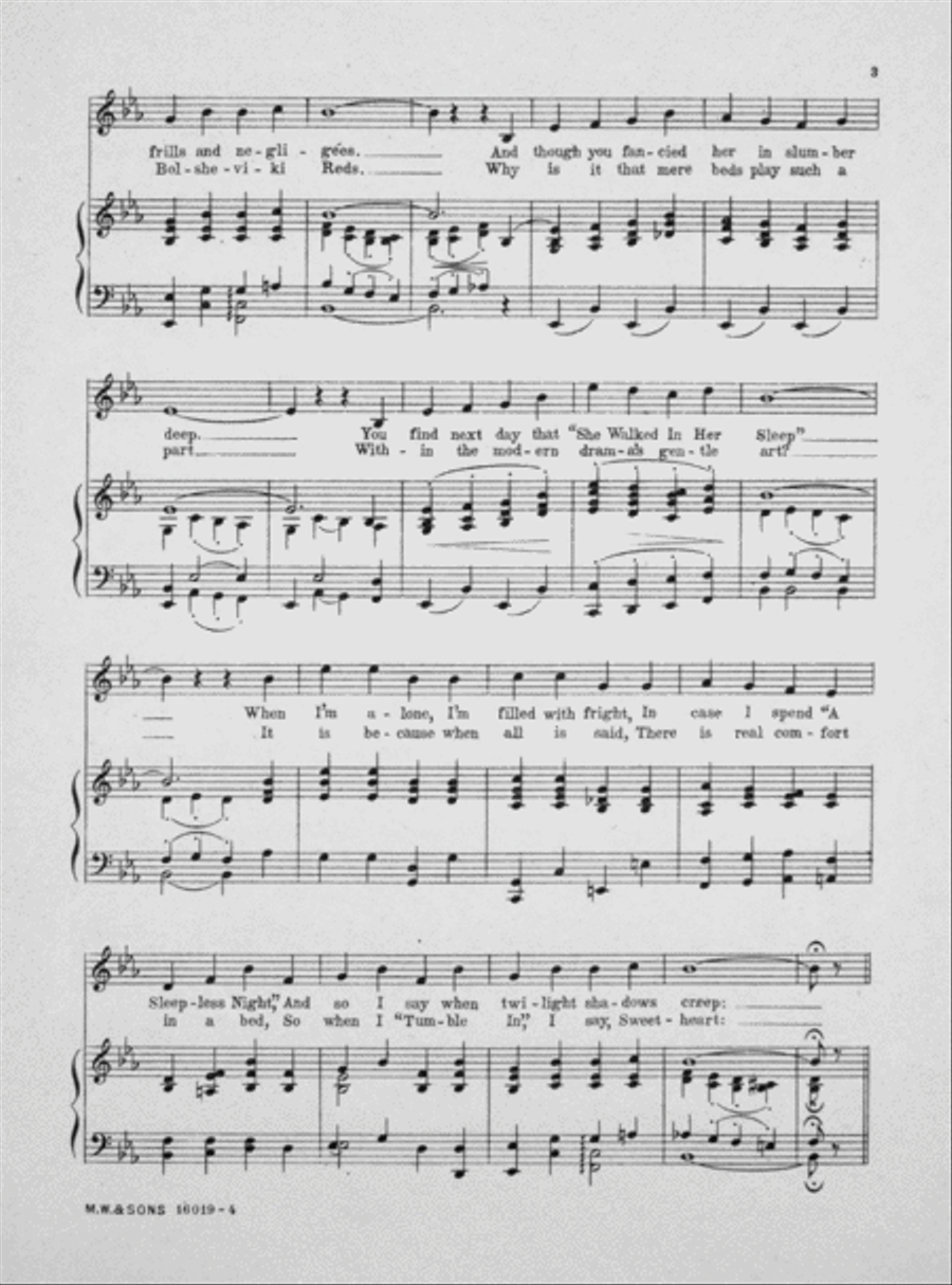 I Want a Daddy Who Will Rock Me to Sleep Voice scores gallery preview page 3